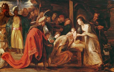 La Adoración de los Magos, c.1617-18 de Peter Paul Rubens